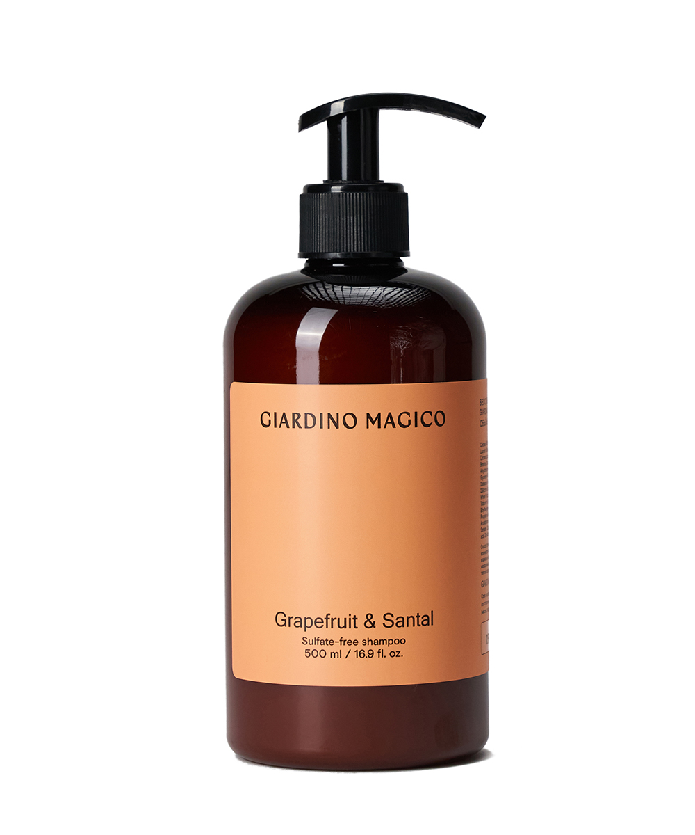 Бессульфатный шампунь с пептидами шелка Grapefruit & Santal (500 мл ...