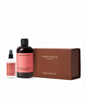 картинка Body care set № 1 Peach, flowers, bergamot, ... от магазина Одежда+