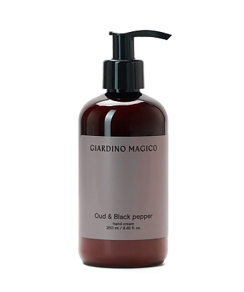 картинка Питательный крем для рук Oud & Black pepper (250 мл) от магазина Одежда+