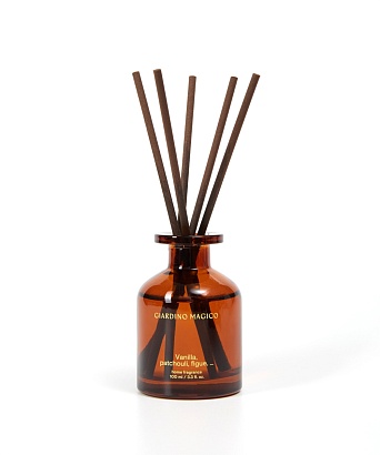 картинка Аромадиффузор Vanilla, patchouli, figue (стекло 100 мл) от магазина Одежда+