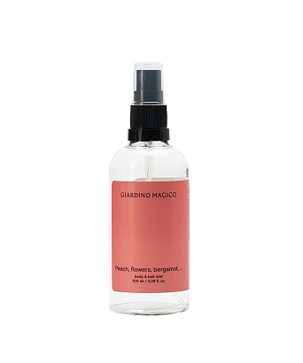 картинка Парфюмированный мист Peach, flowers, bergamot, ...  (100 мл) от магазина Одежда+