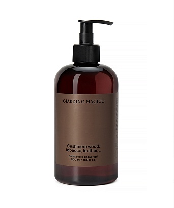 картинка Гель для душа бессульфатный Cashmere wood, tobacco, leather, …    (500 мл) от магазина Одежда+